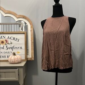 a new day Sleeveless Tan Tank Top from target